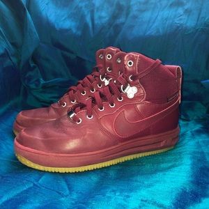 Lunar Force 1 SneakerBoot GS 'Team Red'